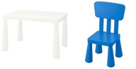 IKEA MAMMUT Konferenčný stolík + detská stolička
