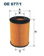 Filtron OE 677/1 Olejový filter