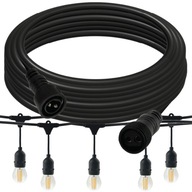 Predlžovací kábel Konektor pre Girland LED svetelné reťaze 5m BERGE