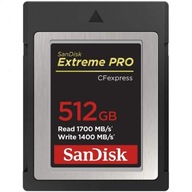 Karta SD Sandisk CFexpress Typ B Extreme Pro 512GB