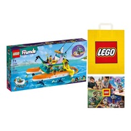 LEGO FRIENDS č. 41734 - Námorný záchranný čln +Taška +Katalóg LEGO 2024