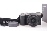 Fotoaparát Sony A7C ILCE-7C telo + strieborný objektív