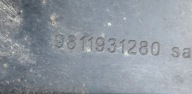 mudguard left front CITROEN C3 III 16- 9811931280