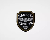 Harley-Davidson Pin Rally Run 38 mm