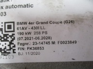 Getriebe BMW 4 G26 3,0i GA8L51CZ
