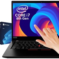 Notebook Lenovo ThinkPad x390 i7-8665U dotykowy 13,3 " Intel Core i7 16 GB / 512 GB čierny