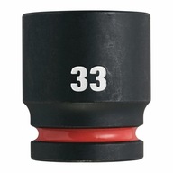 Nasadka udarowa 3/4'' 33 mm 6 kąt krótka MILWAUKEE