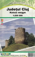 KLUŻ OKRĘG Rumunia mapa turystyczna 1:200T Dimap