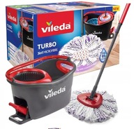 Vileda MOP Obrotowy TURBO 3 w 1 wkład Microfibre