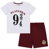 Harry Potter Platforma 9 3/4 Chlapčenské pyžamo, letné pyžamo 134 cm