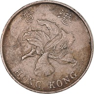 Moneta, Hong Kong, Elizabeth II, 5 Dollars, 1993,