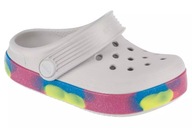 Dziecięce Klapki Crocs Off Court Glitter Band Clog T 209717-1FS r. 24/25
