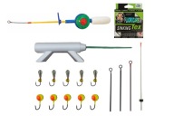 2X ЛЬОДОВІ ВУДКИ + МОРМИШКИ + ВОЛОСІНЬ + ПАЛИЦІ - ЗИМА 7