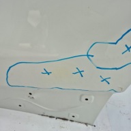BMW X2 F39 18- door left rear part rear.