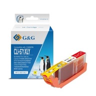 G&G kompatybilny ink / tusz z CLI571Y XL, yellow, 10,8ml, ml NP-C-0CL571XLY