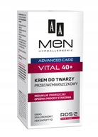 Krem do twarzy dla mężczyzn przeciwzmarszczkowy 40+ AA 50 ml