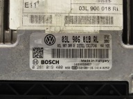 computer control unit of the engine ECU VW SHARAN 7N 2.0 TDI 03L906018RL