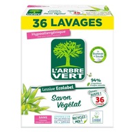 Proszek do prania L'ARBRE VERT Vegatal Soap 36 prań 1,8kg