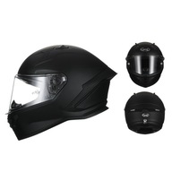 Kask motocyklowy Cyril Helmets F352 czarny DOT ECE r. S - XXL
