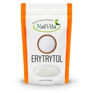 Erytritol Erytrol Prírodné sladidlo Prírodná náhrada cukru 500g NatVita