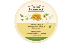 Green Pharmacy Herbal Cosmetics Krem do twarzy odświeżający z nagietkiem