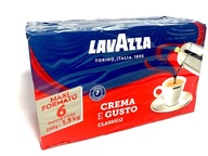 Lavazza Crema E Gusto Classico 6X250g Kawa Mielona