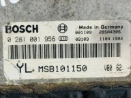 control unit of the engine ROVER 45 YLMSB101150 0281001956
