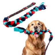 Šarpak pre psa - Multifunkčná hračka pre psa s fleecovým vrkočom - WK