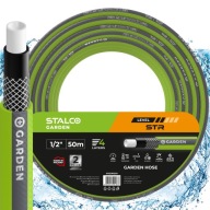 KERTI LOCSOLÓTÖMLŐ STALCO STR 1/2" 50 M ERŐSÍTETT 4 RÉTEGŰ UV