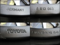 wheels discs tyres TOYOTA SUPRA 22r 19"