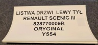 moulding door left rear part RENAULT SCENIC III original
