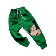 Spodnie Mickey zieleń 80/86