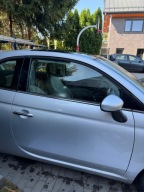 door right FIAT 500 07- complete WRAZ Z LUSTERKIEM silver ORYG*