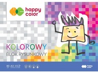 KRESLIACI BLOK FAREBNÝ HAPPY COLOR A3 15ARK