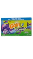 Gain + Odor Defense 120 szt.Chusteczki pre sušičky