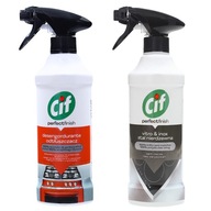 Cif PerfectFinish Čistenie Rúra z nerezovej ocele Mix 2 x 435 ml