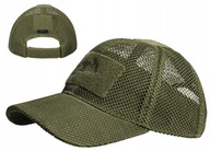 Czapka z Daszkiem Helikon Mesh Bejsbolówka Siatka Regulowana Olive Green