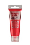 HAPPY COLOR AKRYLOVÁ FARBA 75ML ČERVENÁ