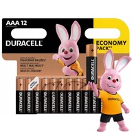 ORYGINALNE BATERIE ALKALICZNE DURACELL LR3 AAA x12