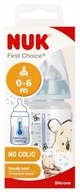 NUK BUTELKA 150 ML 0-6M FIRST CHOICE + KUBUŚ PUCHATEK NIEBIESKA 10743932