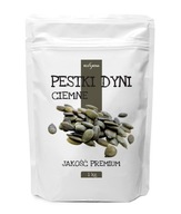 Pestki dyni 1kg ciemne POLSKIE, łuskane PREMIUM