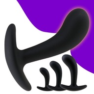 S/M/L Silicone Anal Plug Comfortable Long-Ter