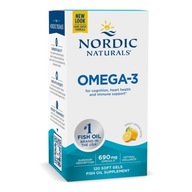 NORDIC NATURALS Omega-3, citrón (120 kapsúl)