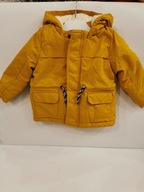 Detská horčicová bunda veľ. 80 cm