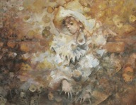 Lisowski, Divadlo portrét postava impresionizmus