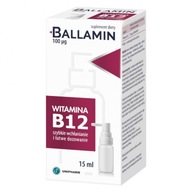 Balamín, perorálny sprej, 15 ml nervový systém B12