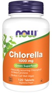 Chlorella 1000mg 120tab Oczyszczanie DETOX Now Foo