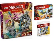 KLOCKI LEGO Ninjago 71819 Świątynia Smoczego Kamienia + DWA SUPER ZESTAWY