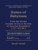 Rulers of Babylonia - RIMB 2 Frame Grant