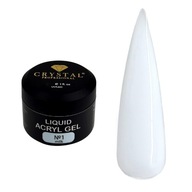 Liquid Acryl Gel #Milk 15 ml CRYSTAL PROFESSIONAL Gel pro posílení nehtů